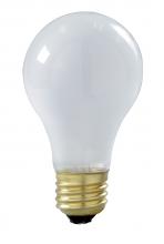 Satco Products S3971 - 100 Watt A19 Incandescent; Frost; 2500 Average rated hours; 1100 Lumens; Medium base; 130 Volt;