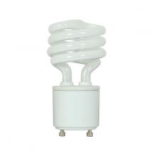 Satco Products S5302 - 18 Watt; Spiral Compact Fluorescent; 2700K; 82 CRI; GU24 base; 120 Volt