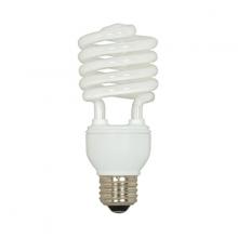 Satco Products S5403 - 20 Watt; Mini Spiral Compact Fluorescent; 5000K; 82 CRI; Medium base; 120 Volt