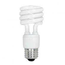 Satco Products S5518 - 13 Watt; Mini Spiral Compact Fluorescent; 5000K; 82 CRI; Medium base; 120 Volt