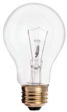 Satco Products S6044 - 100 Watt A19 Incandescent; Clear; 2500 Average rated hours; 1200 Lumens; Medium base; 120 Volt;