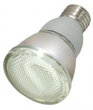 Satco Products S7207/TF - 11 Watt; PAR20 Compact Fluorescent; 2700K; 82 CRI; Medium base; 120 Volt; Shatter Proof