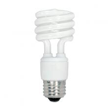 Satco Products S7268 - 13 Watt; Mini Spiral Compact Fluorescent; 2700K; 82 CRI; Medium base; 12 Volt