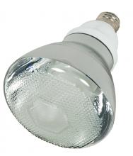 Satco Products S7274/TF - 23 Watt; BR38 Compact Fluorescent; 2700K; 82 CRI; Medium base; 120 Volt; Shatter Proof