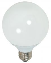 Satco Products S7305 - 15 Watt; G25 Compact Fluorescent; 4100K; 82 CRI; Medium base; 120 Volt
