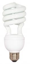 Satco Products S7342 - 12 Watt/20 Watt/26 Watt; Spiral Compact Fluorescent; 4100K; 82 CRI; Medium base; 120 Volt