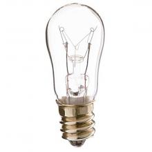 Satco Products S7812 - 12 Watt S6 Incandescent; Clear; 1500 Average rated hours; 30 Lumens; Candelabra base; 250 Volt