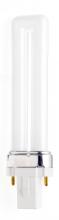 Satco Products S8305 - 7 Watt; pin-based Compact Fluorescent; 5000K; 82 CRI; G23 base