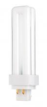 Satco Products S8331/TF - 13 Watt; pin-based Compact Fluorescent; 3500K; 82 CRI; G24Q-1 (4-Pin) base; Shatter Proof