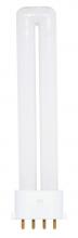 Satco Products S8365 - 9 Watt; pin-based Compact Fluorescent; 4100K; 82 CRI; 2G7 base