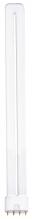 Satco Products S8658 - 18 Watt; pin-based Compact Fluorescent; 3500K; 82 CRI; 2G11 base