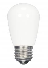 Satco Products S9175 - 1.4 Watt LED; S14; White; 2700K; Medium base; 120 Volt; Carded
