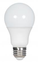Satco Products S9612 - 10.5 watt; A19 LED; 2700K; Medium base; 300' beam spread; 120 volts