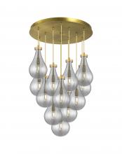 Innovations Lighting 126-451-1P-BB-G451-7SM - Owego - 12 Light - 24 inch - Brushed Brass - Multi Pendant