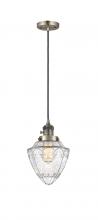 Innovations Lighting 201CSW-AB-G664-7 - Bullet - 1 Light - 7 inch - Antique Brass - Cord hung - Mini Pendant