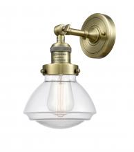 Innovations Lighting 203-AB-G322-LED - Olean - 1 Light - 7 inch - Antique Brass - Adjustable Sconce