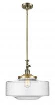 Innovations Lighting 206-AB-G694-16 - Bridgeton - 1 Light - 16 inch - Antique Brass - Stem Hung - Mini Pendant