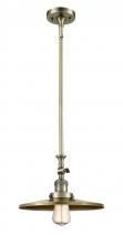 Innovations Lighting 206-AB-MFR-AB-12-LED - Appalachian - 1 Light - 12 inch - Antique Brass - Stem Hung - Adjustable Mini Pendant