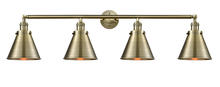 Innovations Lighting 215-AB-M13-AB-LED - Appalachian - 4 Light - 44 inch - Antique Brass - Adjustable Bath Vanity Light