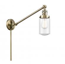 Innovations Lighting 237-AB-G314-LED - Dover - 1 Light - 5 inch - Antique Brass -Adjustable Swing Arm