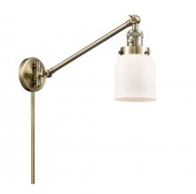 Innovations Lighting 237-AB-G51 - Bell - 1 Light - 8 inch - Antique Brass - Swing Arm