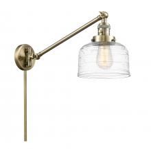 Innovations Lighting 237-AB-G713-LED - Bell - 1 Light - 8 inch - Antique Brass - Swing Arm