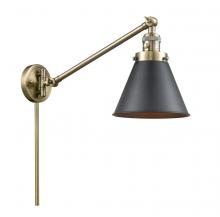 Innovations Lighting 237-AB-M13-BK-LED - Appalachian - 1 Light - 8 inch - Antique Brass -Adjustable Swing Arm