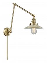 Innovations Lighting 238-AB-G2-LED - Halophane - 1 Light - 9 inch - Antique Brass - Swing Arm