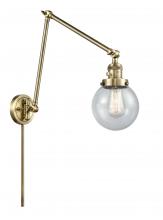 Innovations Lighting 238-AB-G204-6-LED - Beacon - 1 Light - 6 inch - Antique Brass - Swing Arm