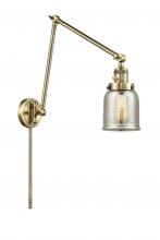 Innovations Lighting 238-AB-G58-LED - Bell - 1 Light - 8 inch - Antique Brass -Adjustable Swing Arm
