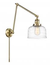 Innovations Lighting 238-AB-G713-LED - Bell - 1 Light - 8 inch - Antique Brass - Swing Arm