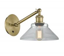 Innovations Lighting 317-1W-AB-G132 - Orwell - 1 Light - 8 inch - Antique Brass - Sconce