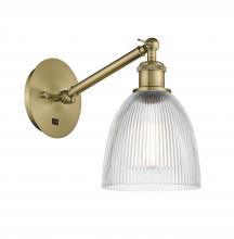 Innovations Lighting 317-1W-AB-G382-LED - Castile - 1 Light - 6 inch - Antique Brass - Adjustable Sconce