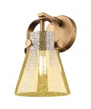 Innovations Lighting 423-1W-BB-G411-6ME - Pilaster II Cone - 1 Light - 7 inch - Brushed Brass - Sconce