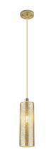 Innovations Lighting 434-1P-BB-G434-12ME - Crown Point - 1 Light - 5 inch - Brushed Brass - Pendant
