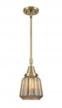 Innovations Lighting 447-1S-AB-G146 - Chatham - 1 Light - 7 inch - Antique Brass - Mini Pendant
