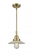 Innovations Lighting 447-1S-AB-G2-LED - Halophane - 1 Light - 9 inch - Antique Brass - Mini Pendant