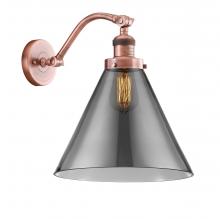 Innovations Lighting 515-1W-AC-G43-L-LED - Cone - 1 Light - 12 inch - Antique Copper - Adjustable Sconce