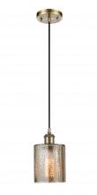 Innovations Lighting 516-1P-AB-G116-LED - Cobbleskill - 1 Light - 5 inch - Antique Brass - Cord hung - Mini Pendant