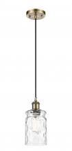 Innovations Lighting 516-1P-AB-G352-LED - Candor - 1 Light - 5 inch - Antique Brass - Cord hung - Mini Pendant