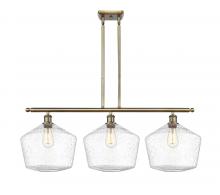 Innovations Lighting 516-3I-AB-G654-12-LED - Cindyrella - 3 Light - 39 inch - Antique Brass - Cord hung - Island Light