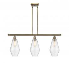 Innovations Lighting 516-3I-AB-G654-7-LED - Cindyrella - 3 Light - 36 inch - Antique Brass - Cord hung - Island Light