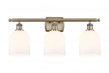 Innovations Lighting 516-3W-AB-G558-6GWH - Bella - 3 Light - 26 inch - Antique Brass - Bath Vanity Light