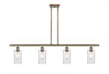 Innovations Lighting 516-4I-AB-G804 - Clymer - 4 Light - 48 inch - Antique Brass - Cord hung - Island Light