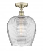 Innovations Lighting 616-1F-AB-G462-12 - Norfolk - 1 Light - 12 inch - Antique Brass - Semi-Flush Mount