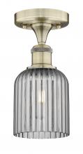 Innovations Lighting 616-1F-AB-G559-5SM - Bridal Veil - 1 Light - 5 inch - Antique Brass - Semi-Flush Mount