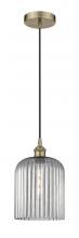 Innovations Lighting 616-1P-AB-G559-8SM - Bridal Veil - 1 Light - 5 inch - Antique Brass - Cord hung - Mini Pendant
