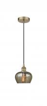 Innovations Lighting 616-1P-AB-G96 - Fenton - 1 Light - 7 inch - Antique Brass - Multi Pendant