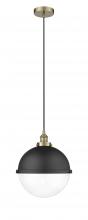 Innovations Lighting 616-1PH-AB-HFS-122-BK - Edison - 1 Light - 13 inch - Antique Brass - Mini Pendant