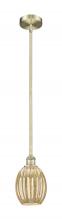 Innovations Lighting 616-1S-AB-G459-6ME - Preston Bulb - 1 Light - 6 inch - Antique Brass - Stem hung - Mini Pendant